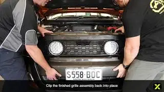 AX4 Engineered | X Grille installation