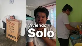 Un día viviendo solo en México 🇲🇽 | ¡Llego mi primera estufa!, Viernes de home office