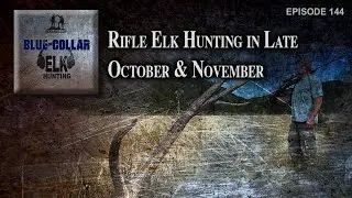 Rifle Elk Hunting in Late October & November