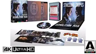 Demolition Man [Arrow Video 4K UHD Limited Edition] Sylvester Stallone & Wesley Snipes