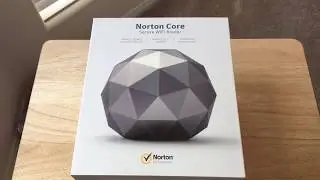Norton Core Secure Home Wi-Fi Wave 2 Hotspot Router Unboxing 12-7-17