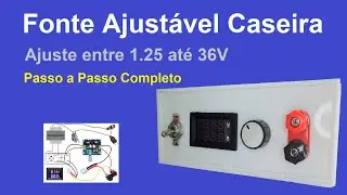 Fonte Pequena Ajustável Caseira