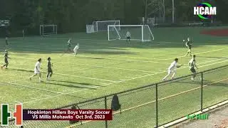 Hopkinton Hillers Boys Varsity Soccer VS Millis Mohawks October 3rd 2023