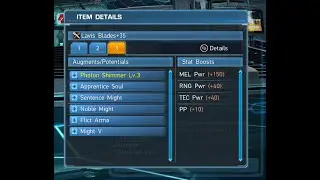PSO2NA Enhancing & Affixing Tutorial