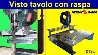 Visto tavolo con raspa - Utensili: vedi link ebay qui sotto
