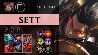 Sett Top vs Qiyana - VN Master Patch 25.24