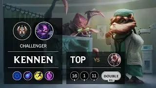 Kennen Top vs Quinn - EUW Challenger Patch 9.23