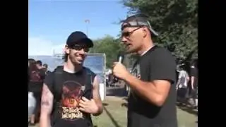 Holmberg In The Crowd At Mayhem Fest 2009.