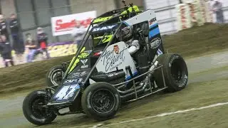 ONBOARD: Corey Day Wednesday Prelim Night A-Main (Chili Bowl 2022)
