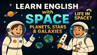 Astronaut English 👩&zwj;🚀 | Learn Words About Space & the Universe