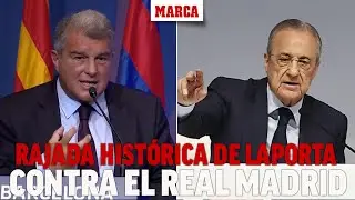 Los dos minutos de la rajada hist&oacute;rica de Laporta contra el Real Madrid I MARCA