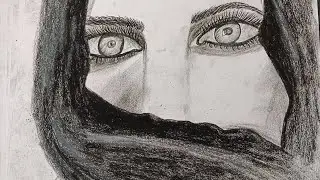 #easy drawing #How to draw Arab girl # simple step by step