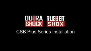 ✅ RubberShox&reg; DuraTPE Front-Rear Automobile Coil Spring Buffer/Booster Installation Video