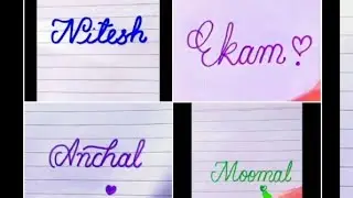 Name ideas 💗#calligraphy #handwritingmatters #youtubeshorts _@mandeepkaur7666 