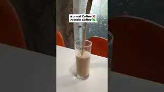 Protein coffee you must try #coldcoffee #proteinpowder #proteincoffee #proteinshake #gymdiet