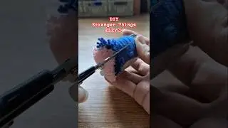 Making Eleven from Stranger Things (Pompom Art) ✨