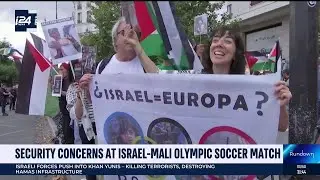 Security concerns at Israel-Mali Olympic soccer match