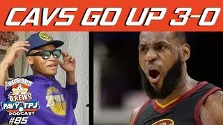 Cavs Go Up 3-0 On Raptors Reaction | Hoops N Brews