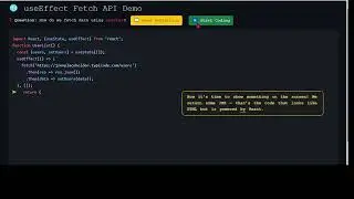 React useEffect Hook Explained with API Example |react useeffect