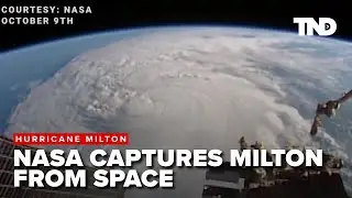NASA captures space footage of massive Hurricane Milton as it approaches Florida