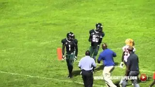 Dontavius Monroe Flying Touchdown for Atlantic against Glades Central