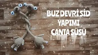 AMIGURUMI ICE AGE SID MAKING |ENGLISH SUBTITLE|