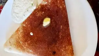 முறுகலான வெண்ணெய் மசால் தோசையுடன் மதிய சாப்பாடு#crispy butter masala dosa &lunch in tamil 