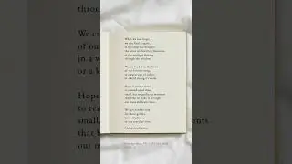 Finding Hope in Everyday Moments | Inspiring Poem by Christy Ann Martine 🌸☀️