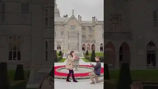 I said YES to my happily ever after ❤️💍 #proposal #engaged #ireland #adaremanor