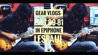 Gear vlogs #9: EMG 89(neck) and EMG 81(bridge) upgrade on Epiphone Lespaul