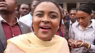 Francine Muyumba rejette la décision de l'UA de ne pas reconnaître sa réélection