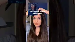 Maddy from Euphoria Halloween look #hairstyleshorts #halloweenhair #easyhairstyles