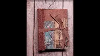 Weathered Keepsake, a pocket sized grungy junk journal