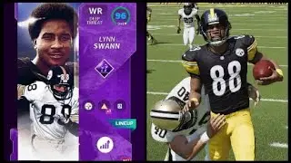 *96* Lynn Swann Is The Best WR In The Game!!! |Madden 21 Ultimate Team Highlights