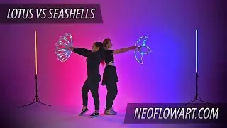 LED flow fans spinning / Lotus vs Shells