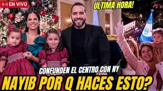 Esto NO es Nueva York… es El Salvador 🇸🇻 ¿Qué hiciste Nayib Bukele? 😳🎄