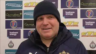 Fenton full of praise for Shields after dramatic win over Farsley
