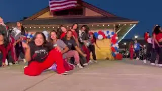 Folsom high school homecoming rally on Sutter Street