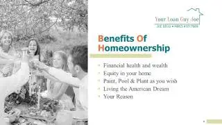 Home Buyer Series - Episode 6 of 14 Benefits of Home Ownership