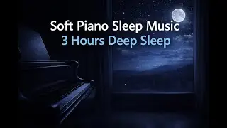 Soft Piano Sleep Music 🌙 Deep Sleep, Calm Mind, Relaxing Night Ambience (3 Hours)0126