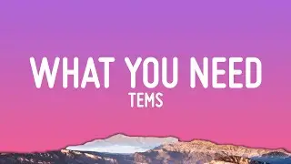 Tems - What You Need (Lyrics)