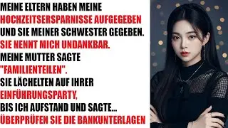 Eltern stahlen meine Hochzeitssparnisse – Zurückgefordert & sie bereuten es