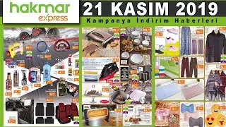 HAKMAR EXPRESS 21 KASIM 2019 PERŞEMBE KATALOĞU - HAKMAR MARKET 21 KASIM 2019 AKT&Uuml;EL - HAKMAR AKT&Uuml;EL