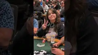 SHE BET HOW MUCH?! #poker