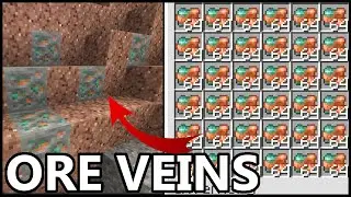 Where To Find ORE VEINS In MINECRAFT 1.18