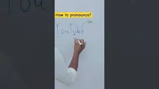 How to pronounce YouTube in American x British Accent
