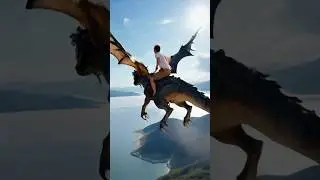 Когда отжал дракона у Дейнерис.  #играпрестолов #gameofthrones #dragon
