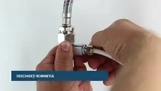 Instalare dozator apa de podea by Waco.