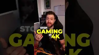 🛑 STOP gaming at 4K! Well, native 4K anyway&hellip; #pcgaming #4kgaming #4k #gaming #pcbuild