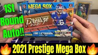 This 2021 Prestige Football Mega Box Did Not Disappoint!! 🔥1ST ROUND ROOKIE AUTO!!🔥